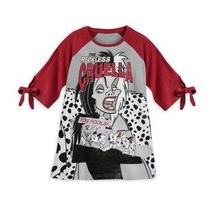Disney Cruella De Vil Rhinestone Shirt Size Medium NWT